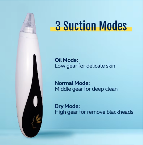 6 in 1 Vaccuum Blackhead Remover | Deep Cleansing Pore Extractor